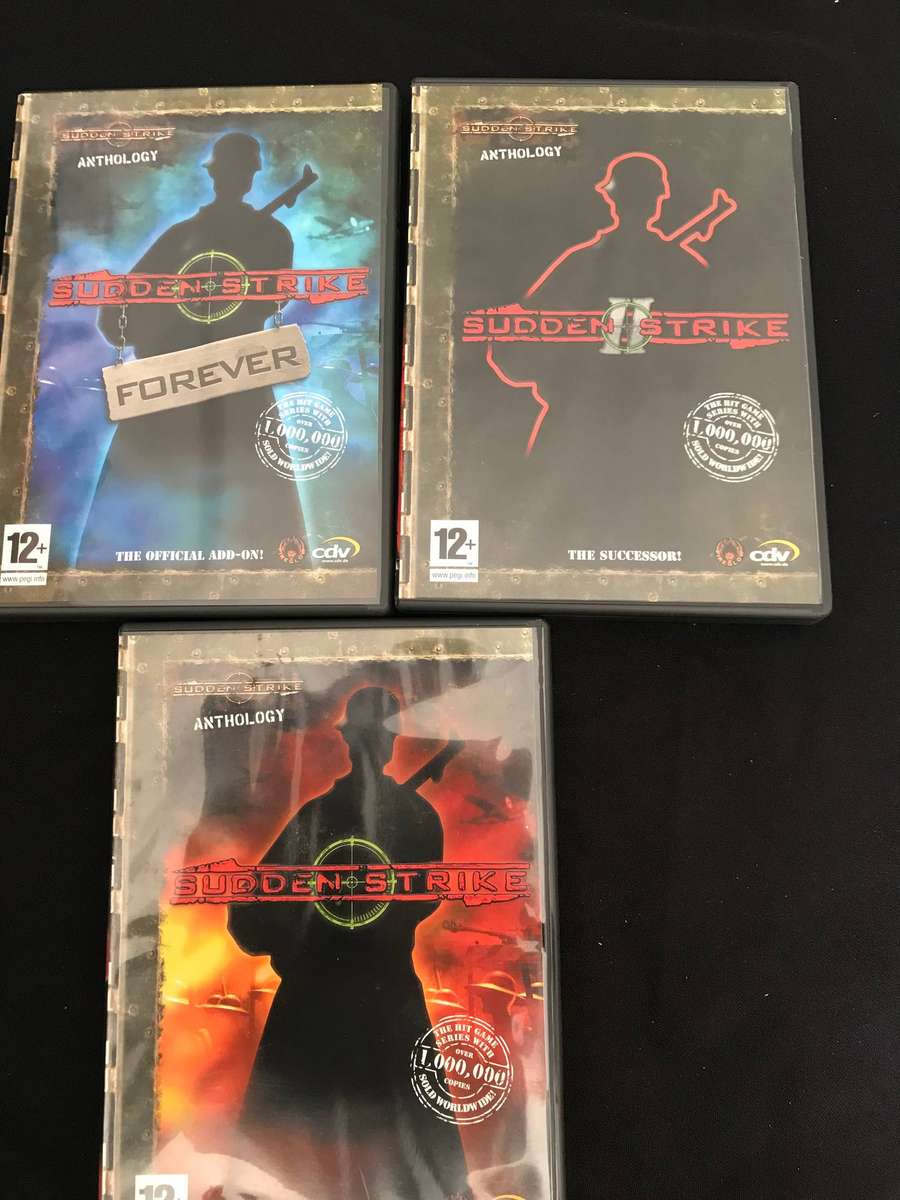 Sudden Strike ANTHOLOGY Set of 3