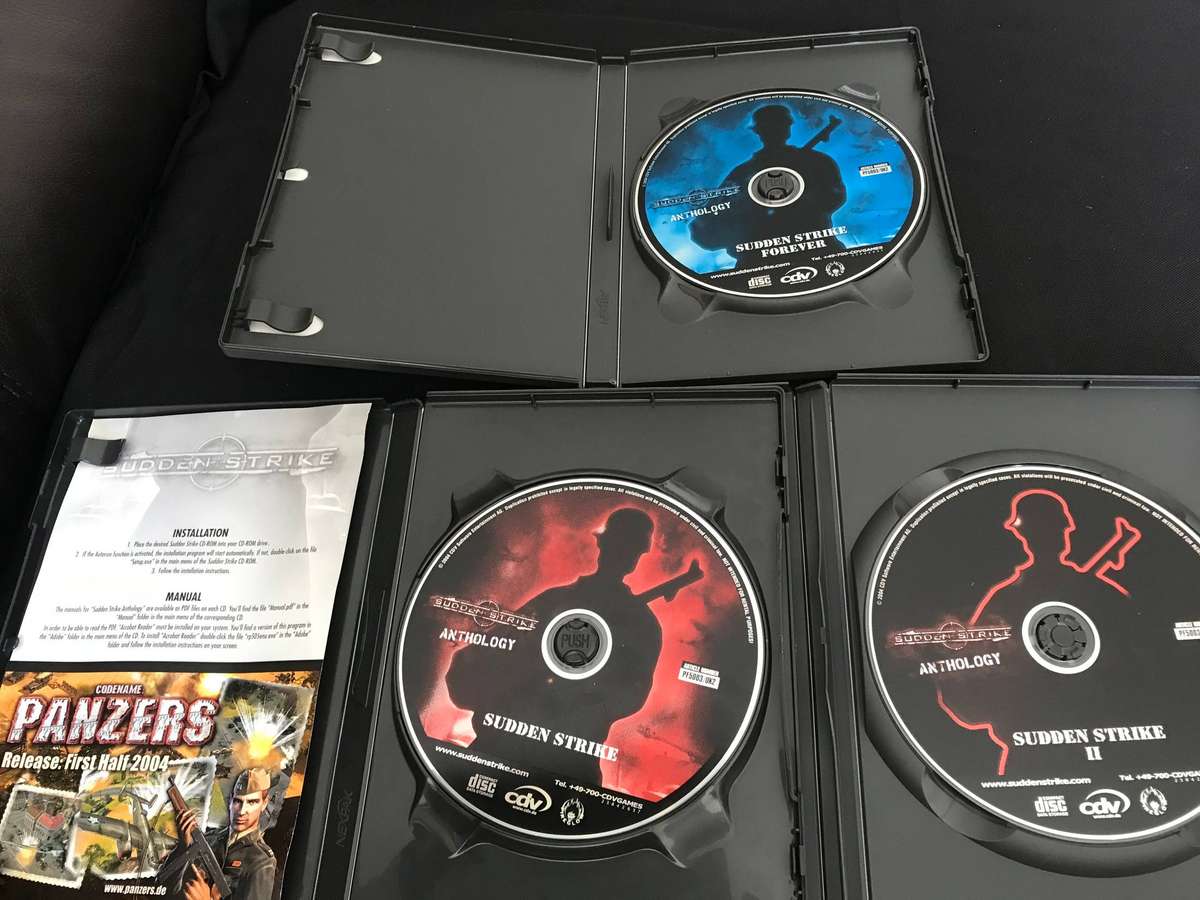 Sudden Strike ANTHOLOGY Set of 3