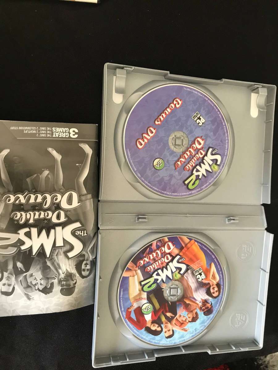 The Sims 2 Double Deluxe & Sims 2Open for business & The Sims 3 Outdoor living STUFF