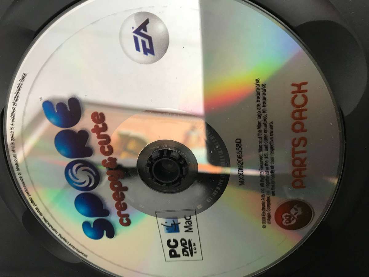 SPORE creepy & cute snd SPORE and PC CD-ROM XPLOSIVE Flatout (3 games)