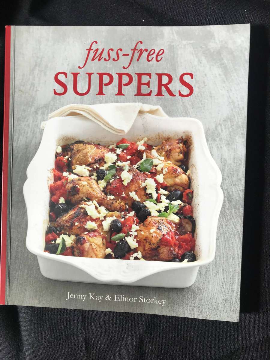 fuss-free suppers & more lot of 4 books