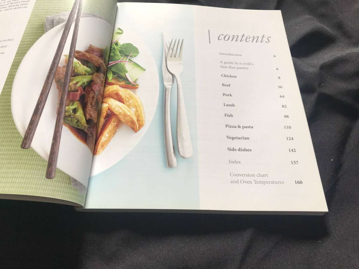 fuss-free suppers & more lot of 4 books