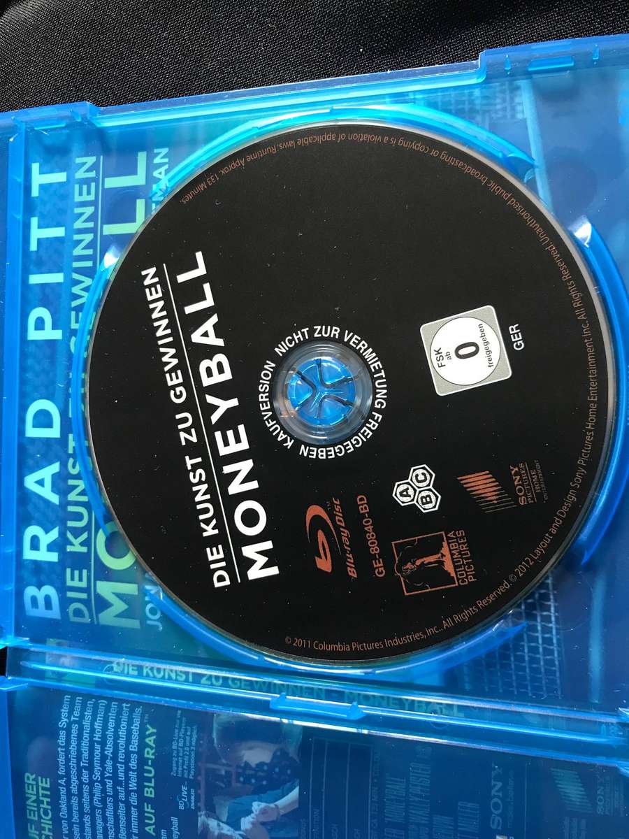 Blu-Ray Snatch , Braveheart and Moneyball Brad Pitt & saving private ryan (lot 4)
