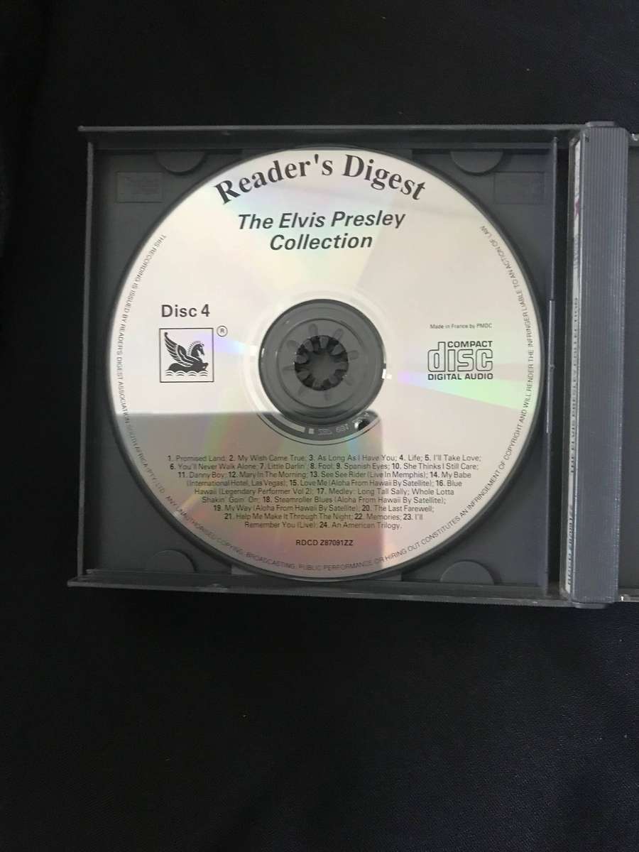 Elvis The Definitive 3 x DVD set and The Elvis Collection CDs x 4