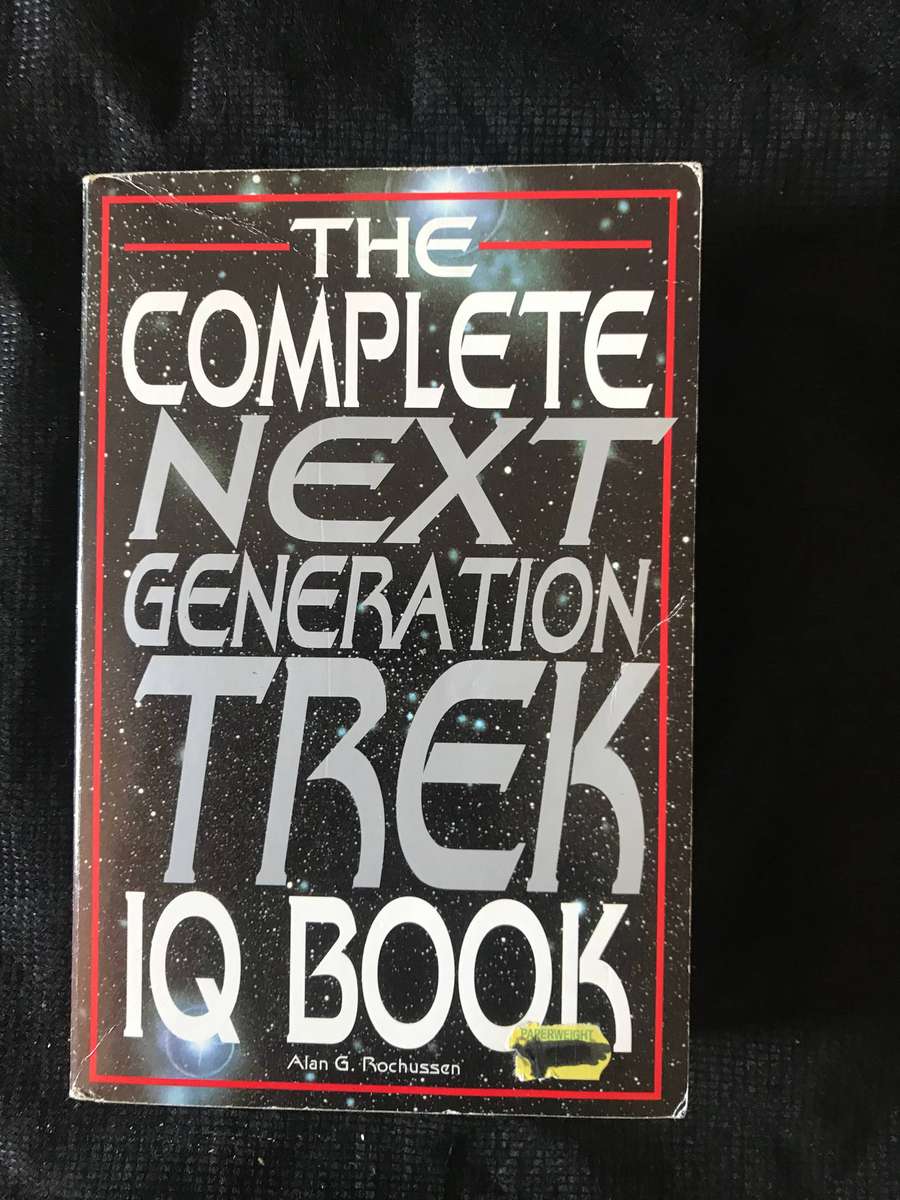 Star Trek books x 3