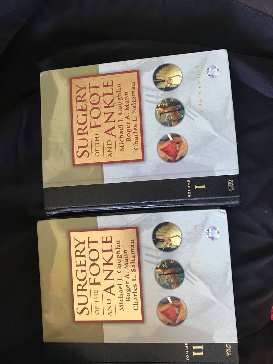 Surgery of the Foot and Ankle:Volume 1 & 2 eights edition Michael J. Coughlin
