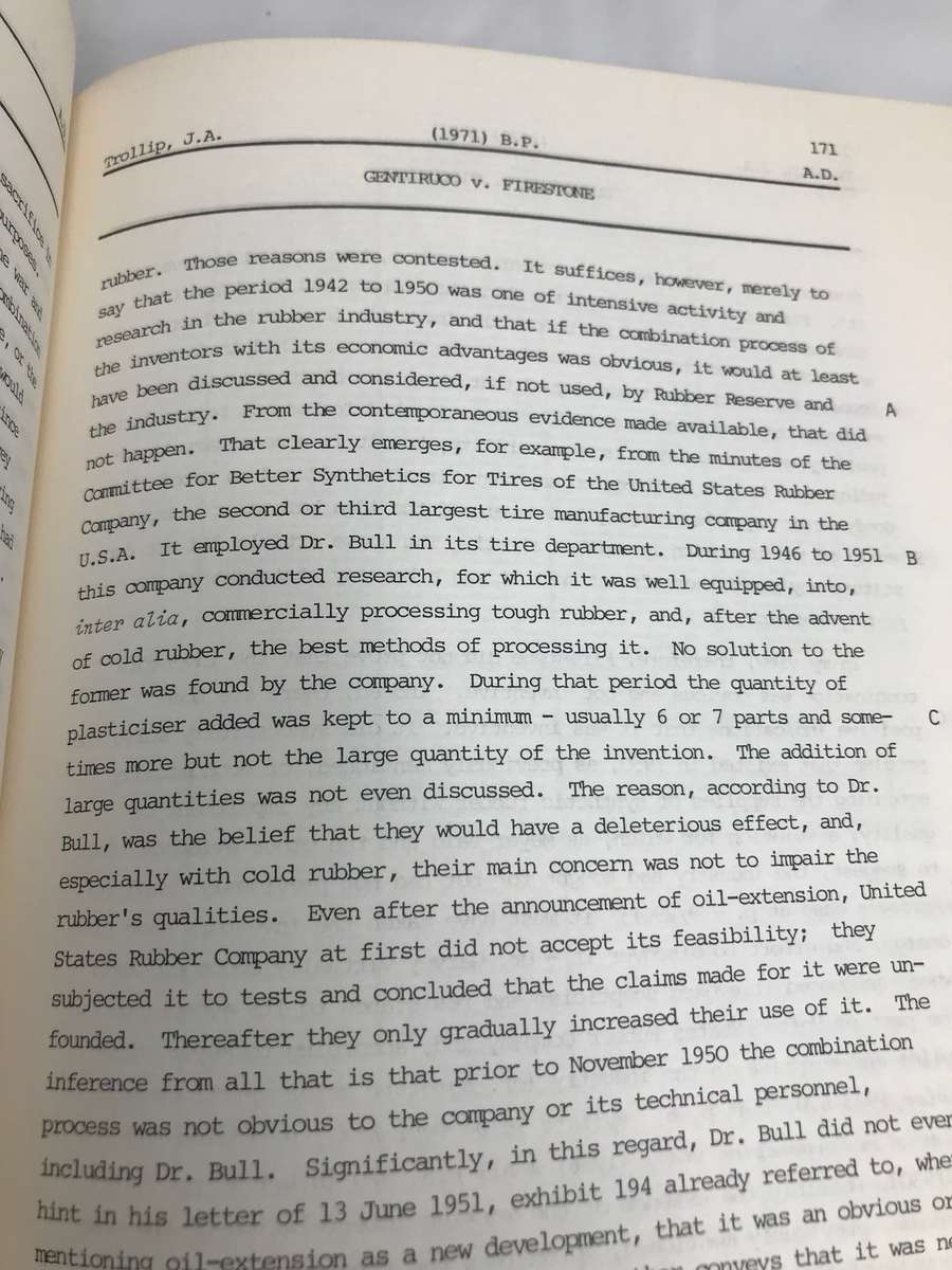 Burrells Patent Law Reports 1971-1973 number 5