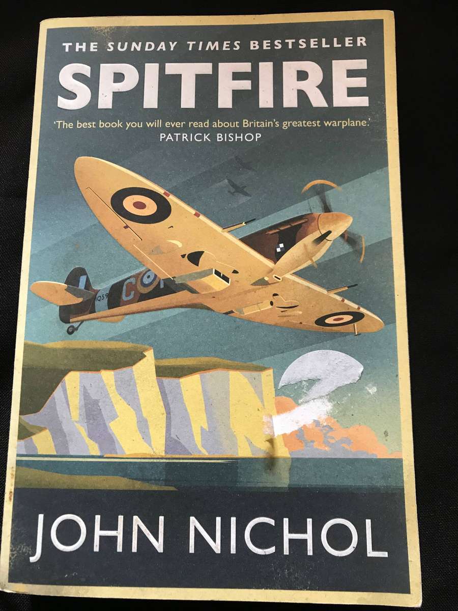Lancaster and Spitfire by John Nichol