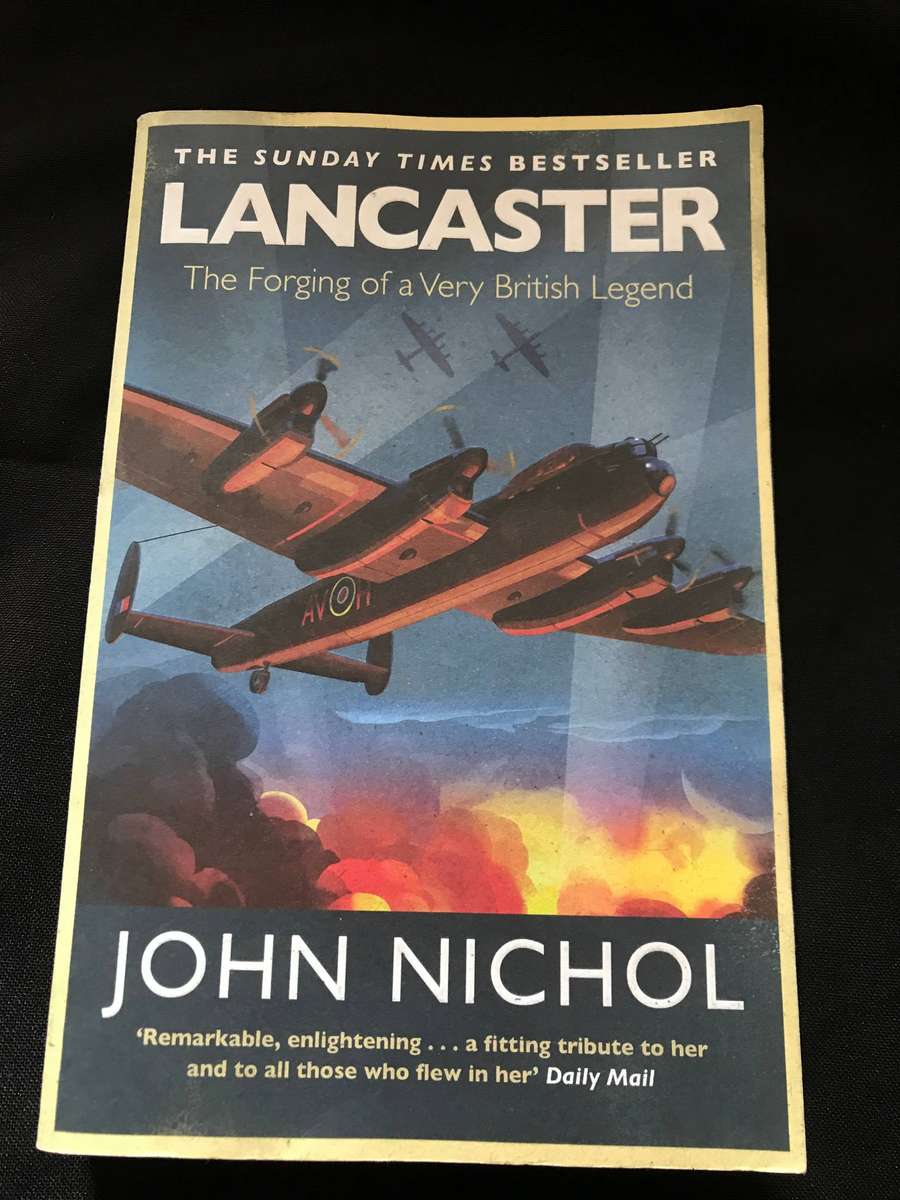 Lancaster and Spitfire by John Nichol