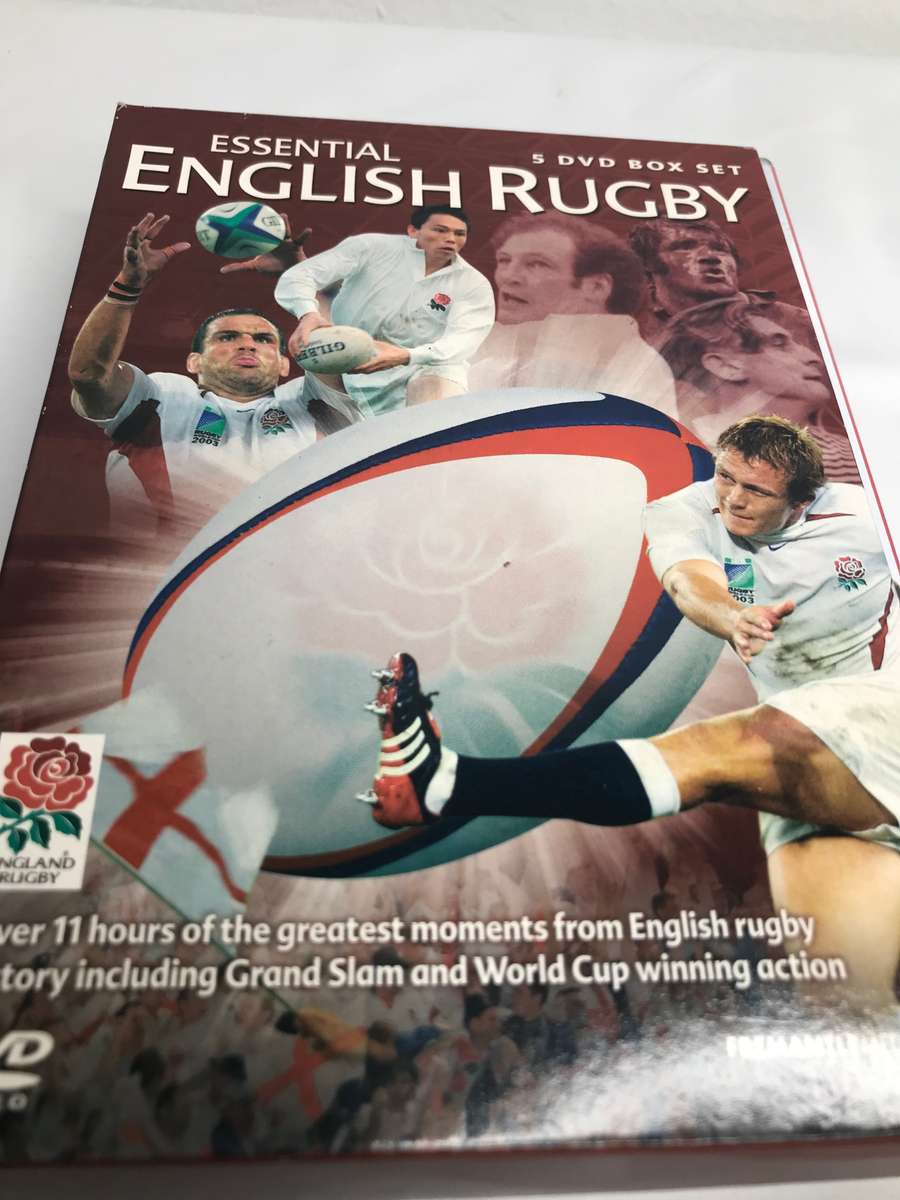 Rugby Essential English Rugby 5 DVD Box Set 2007 11.5 hours footage