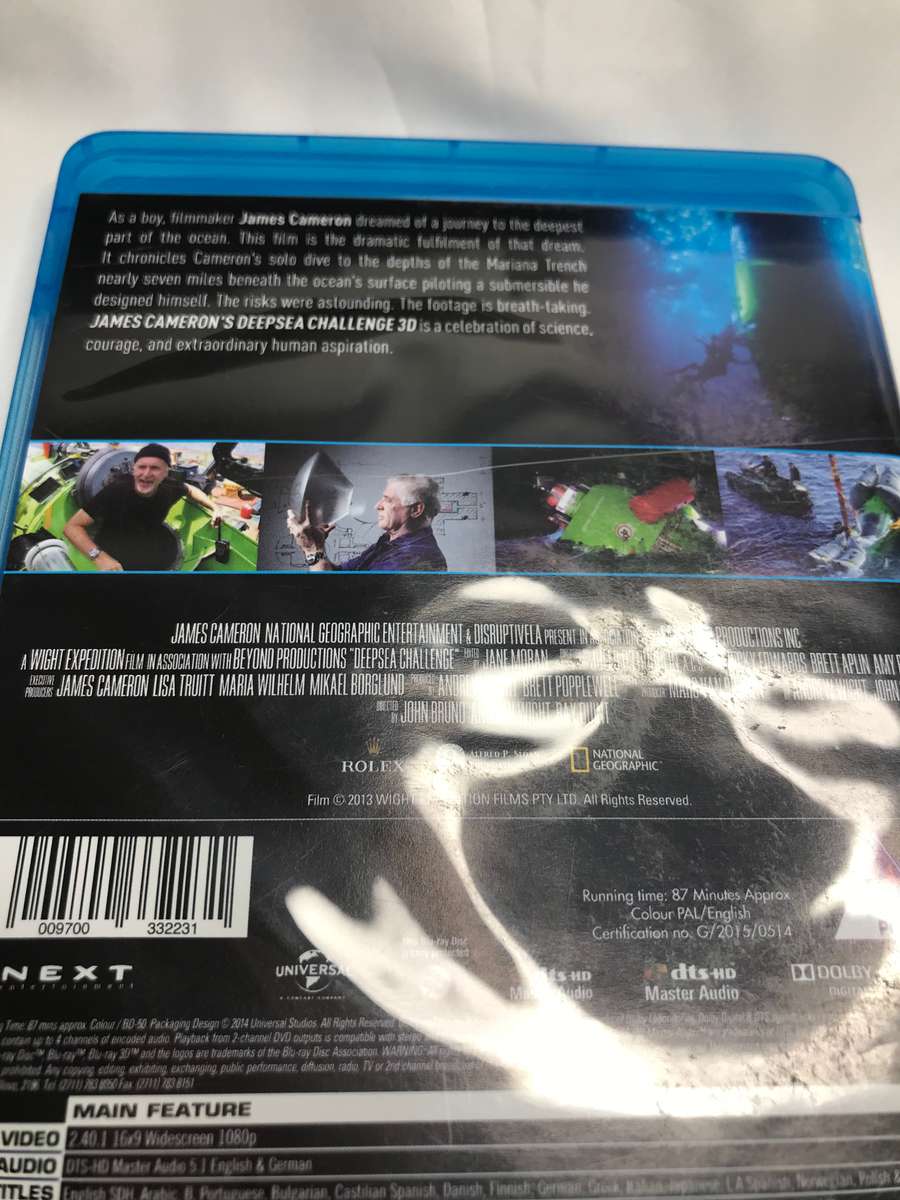 Blu-Ray James Cameron Deepsea Challenge