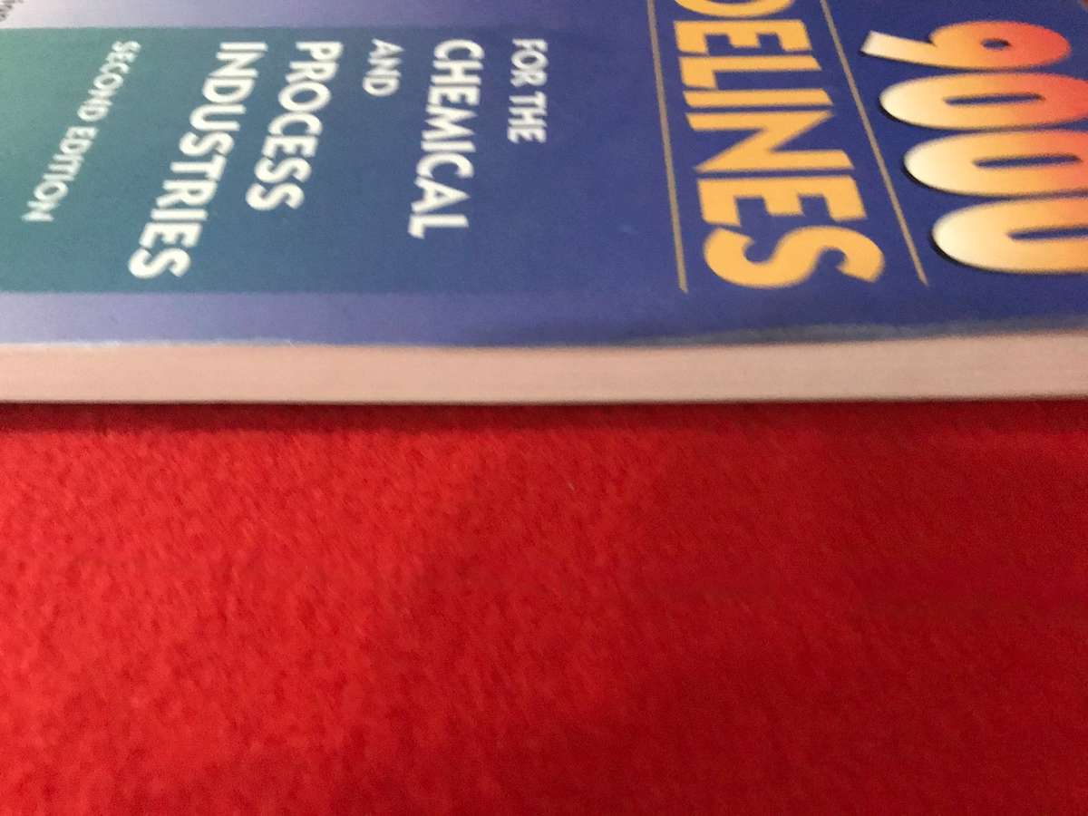 Iso 9000 Guidelines for the Chemical and Process Industries 2nd edition