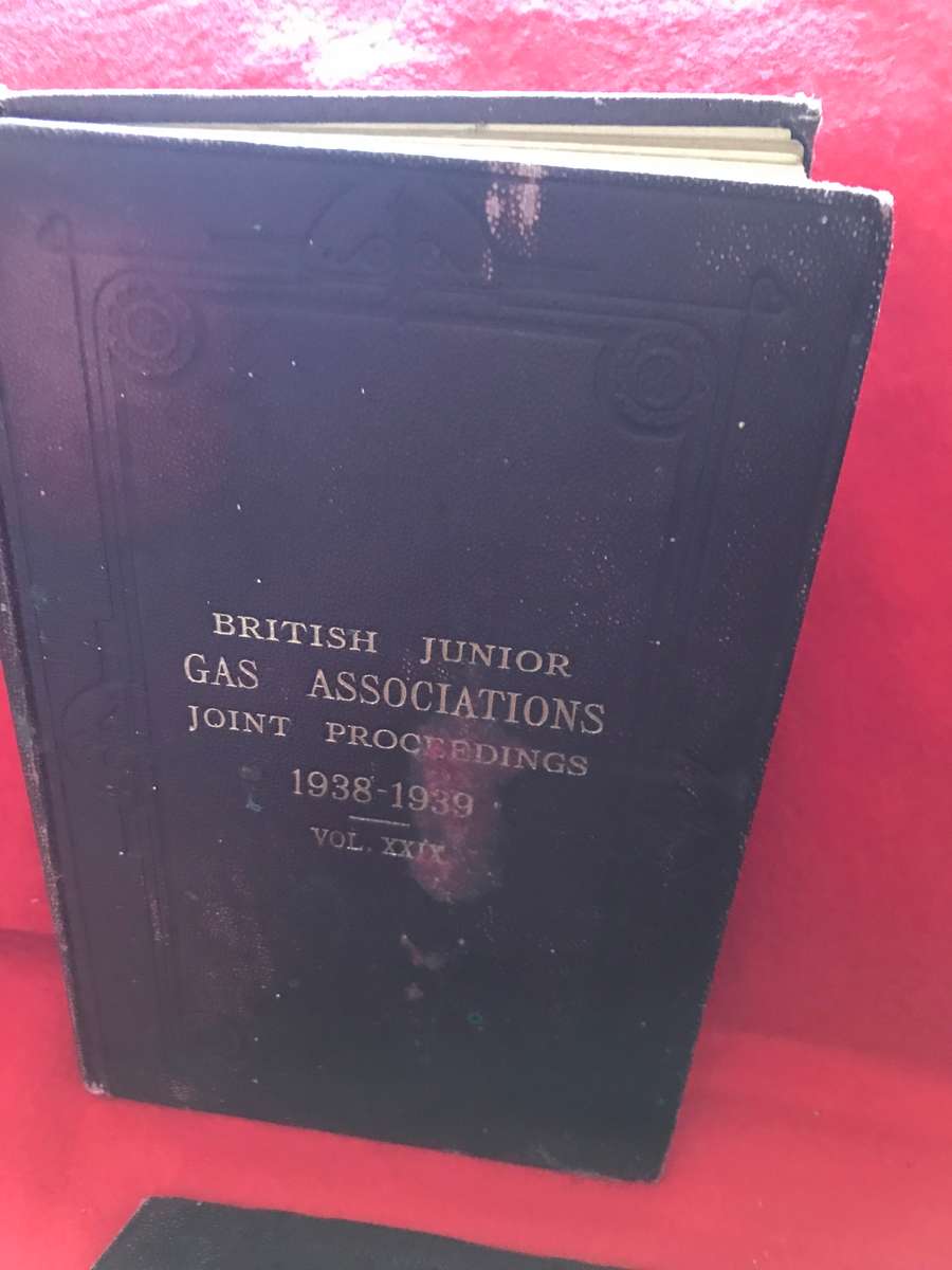 Vintage british junior gas associations joined proceedings 6 volumes
