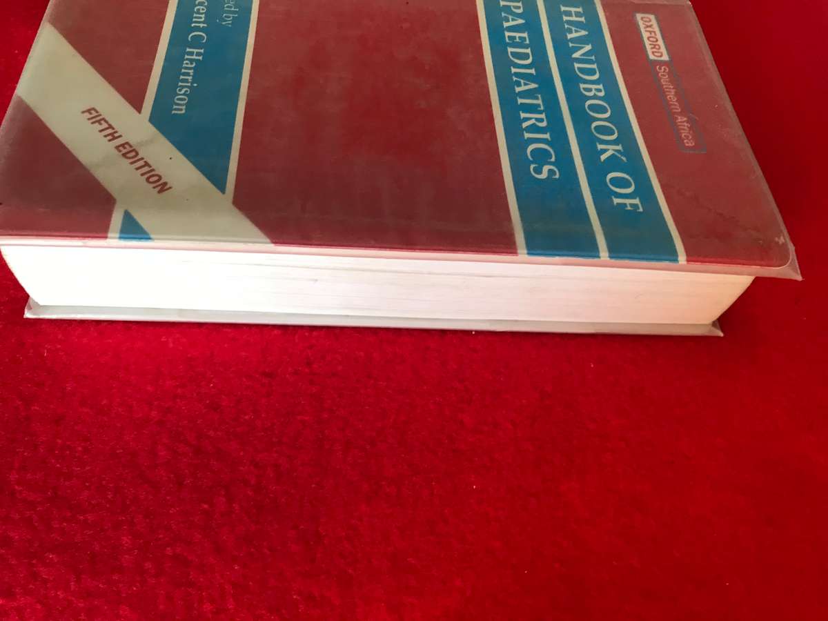 Handbook of Paediatrics 5th Edition by Vincent C. Harrison (Editor)
