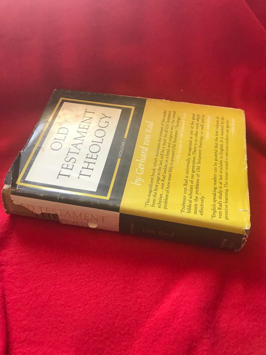 Old Testament Theology Vol. 1 by Gerhard von Rad