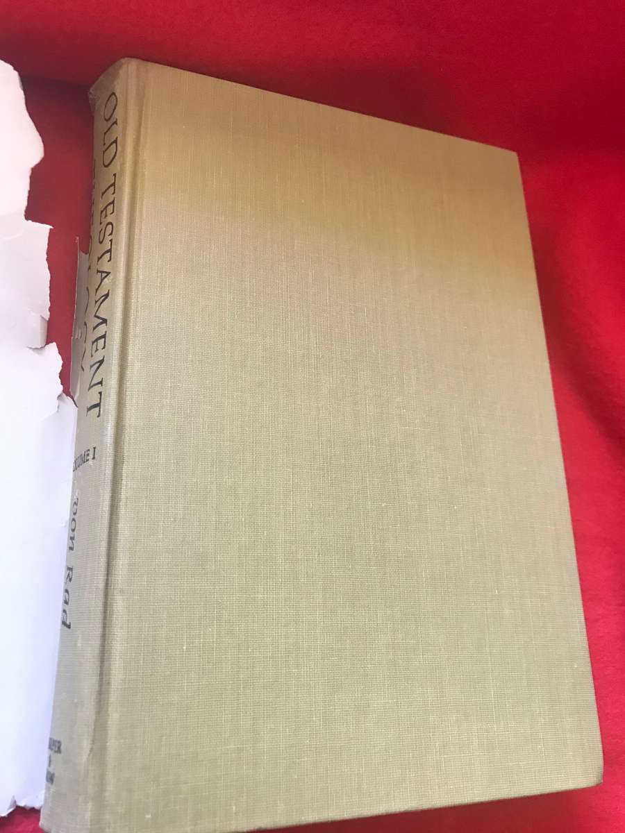 Old Testament Theology Vol. 1 by Gerhard von Rad