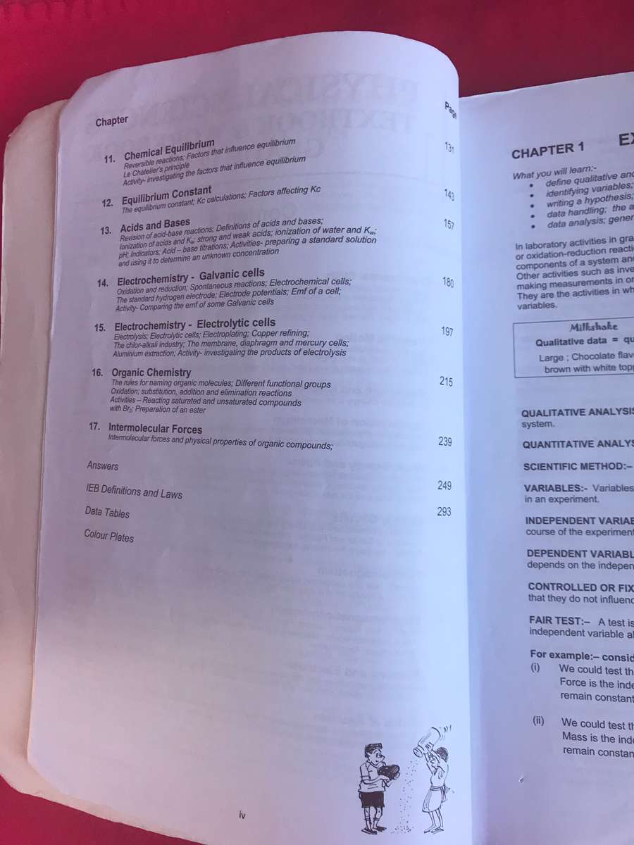 Grade 12 Mind Action Series Physical Science Gr 12 Textbook and Workbook IEB