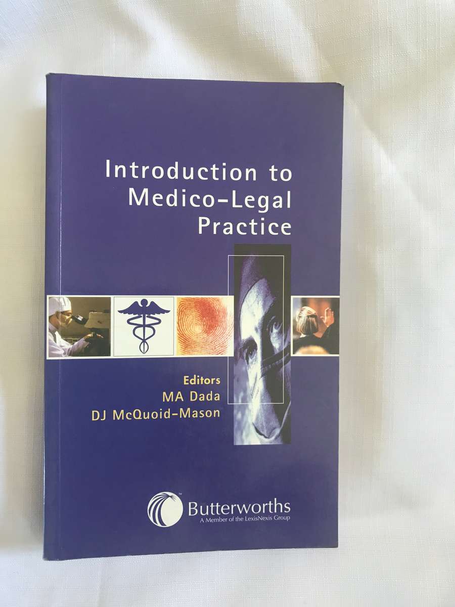 Introduction to Medico-legal Practice Book MA Dada