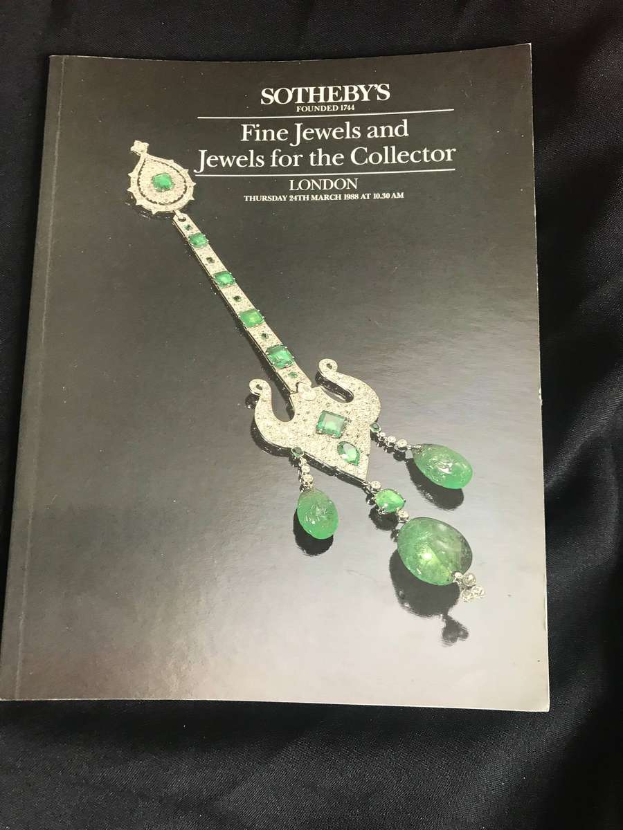 Sothebys said Christies catalogues x 4
