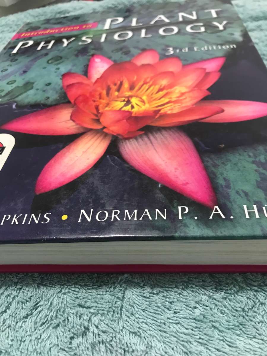 Introduction to Plant Physiology, Third Edition 3rd Edition by William G. Hopkins (Author)