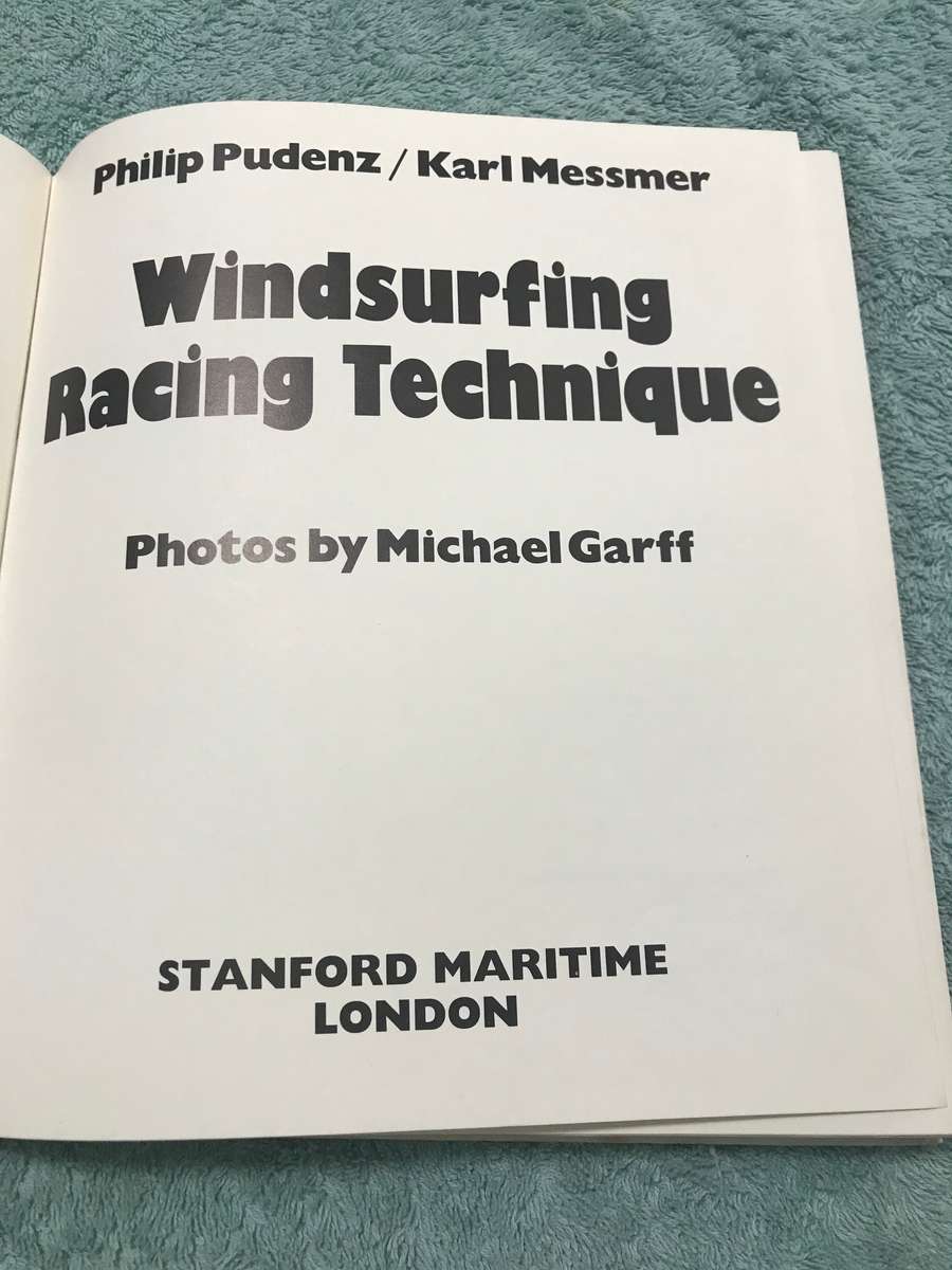 Windsurfing racing technique PUDENZ, Philip & MESSMER, Karl