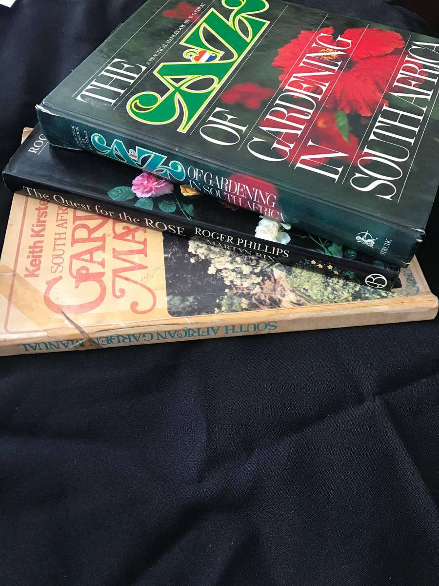 Gardening books x 3