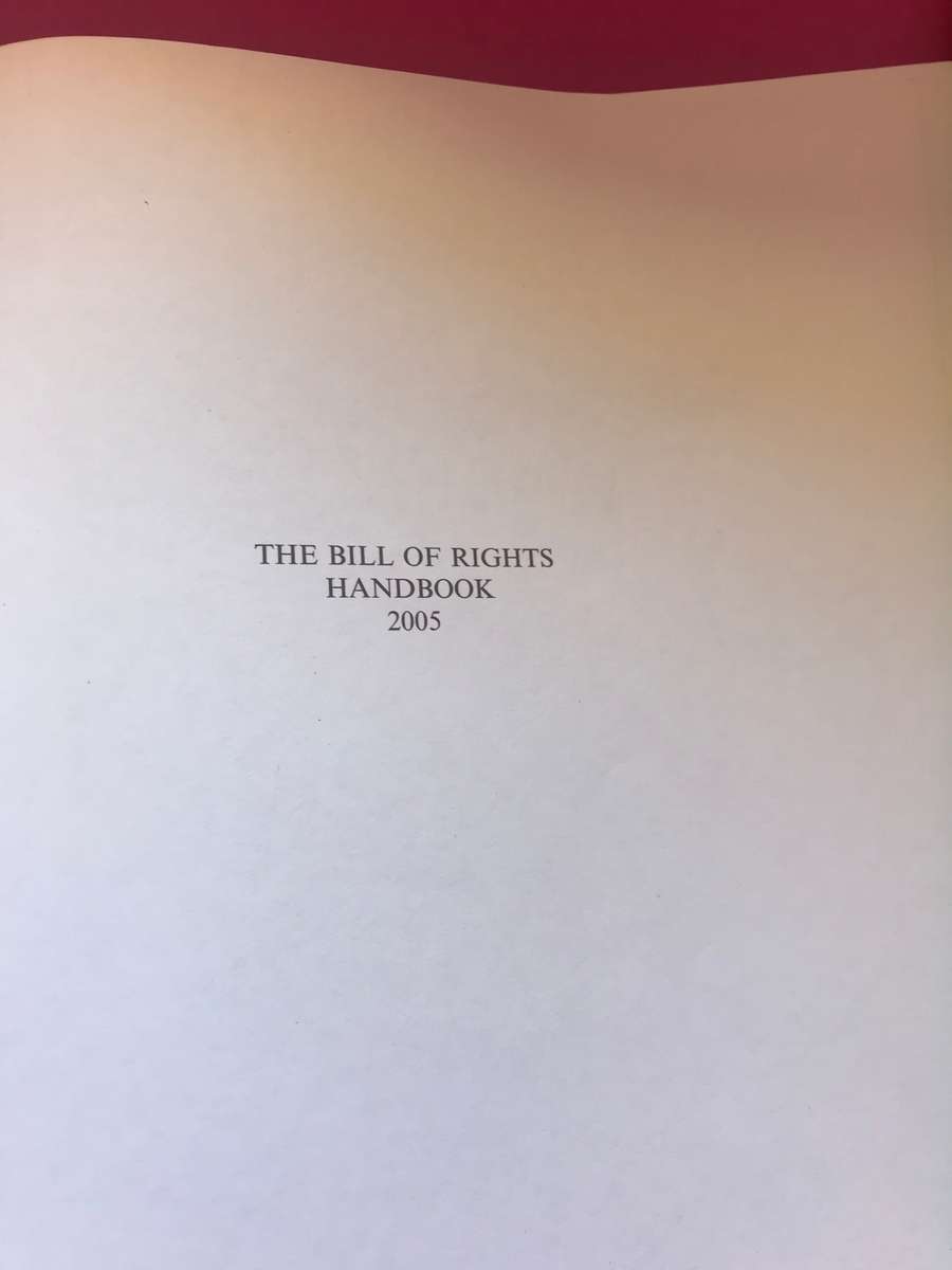 The Bill of Rights Handbook 5th Edition Iain Currie