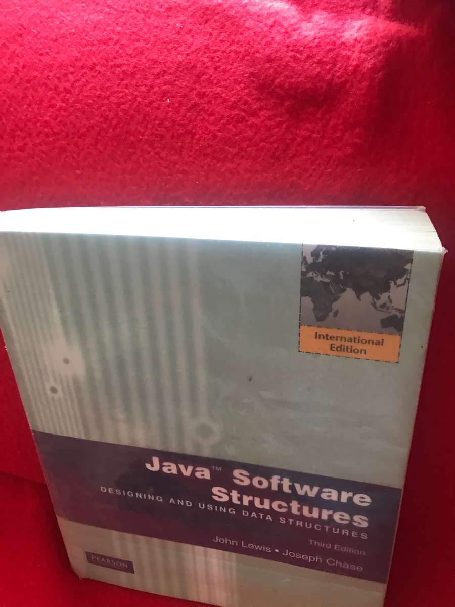 Java Software Structures: Designing and Using Data Structures (3rd Edition) - Softcover Lewis, John,