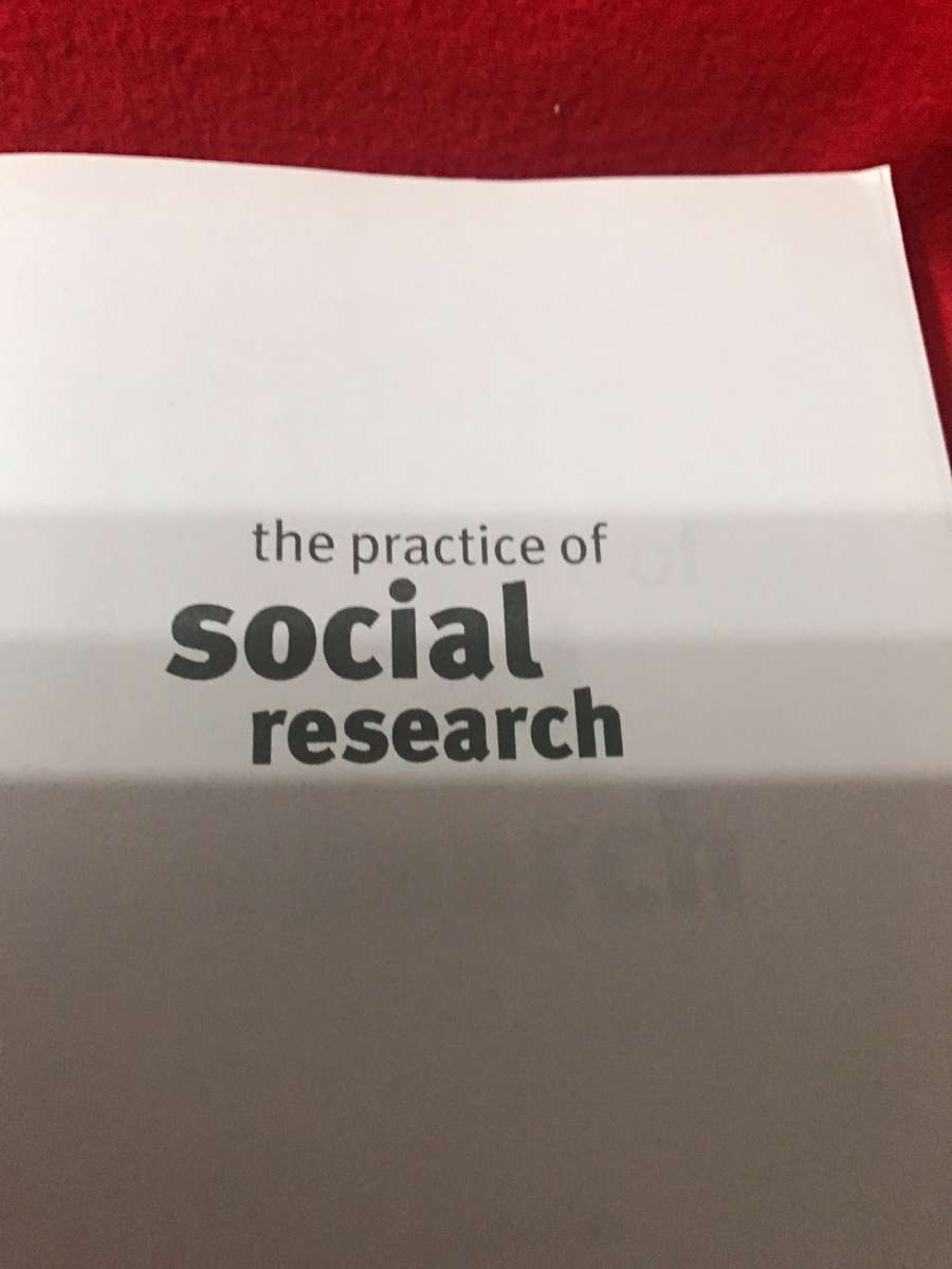 PRACTICE OF SOCIAL RESEARCH SA EDITION Earl Babbie