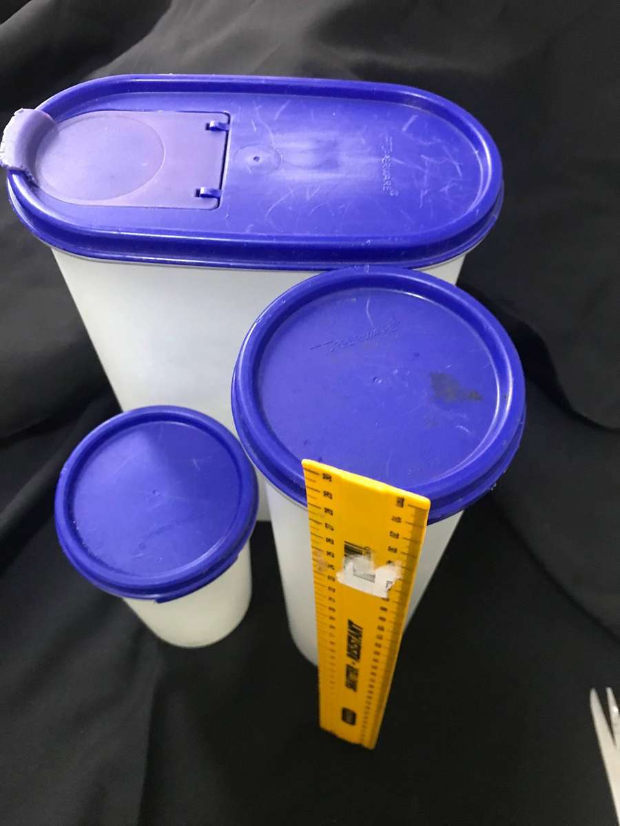 Tupperware ware x 3