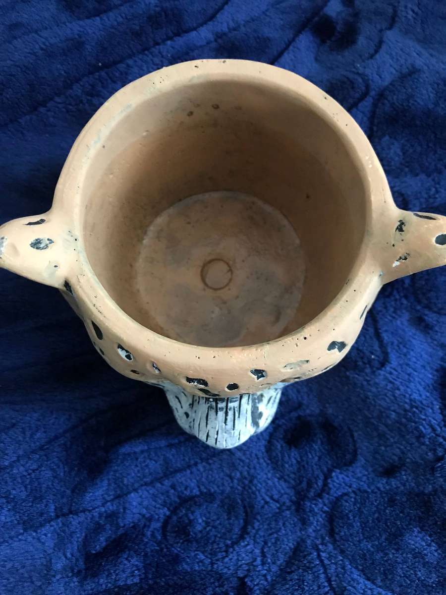 LEONARD THE LEOPARD POT PLANTER 15.5X14.5X11CM NEW Nice gift for Christmas 