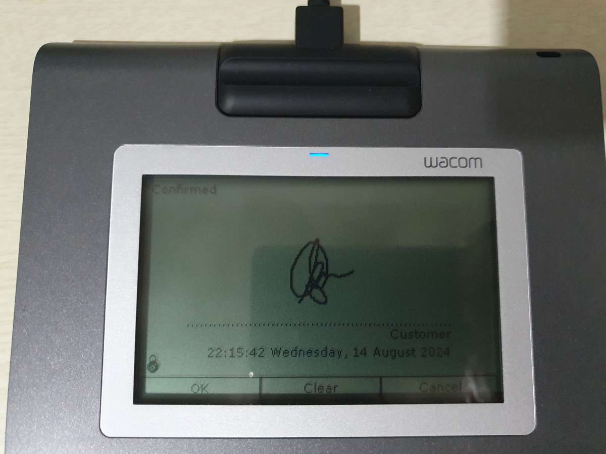 Wacom Signature Pad STU-430