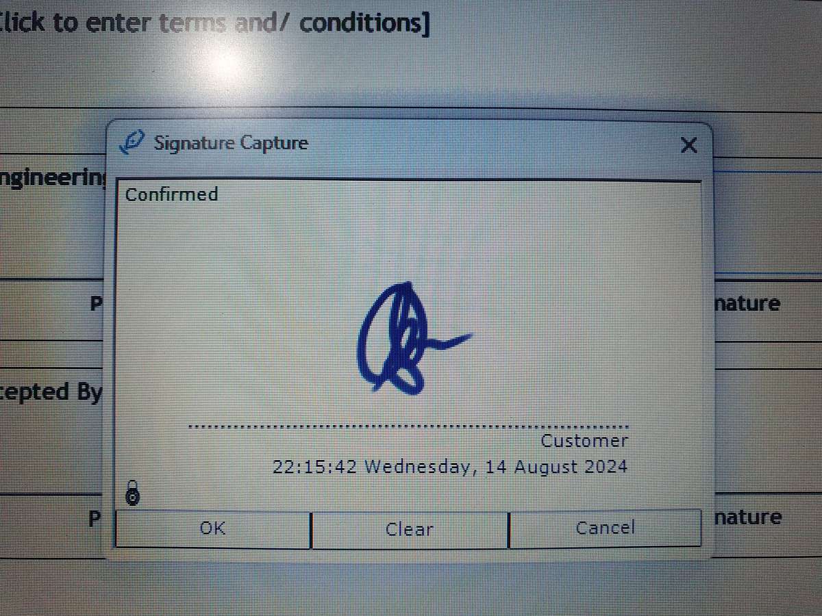 Wacom Signature Pad STU-430