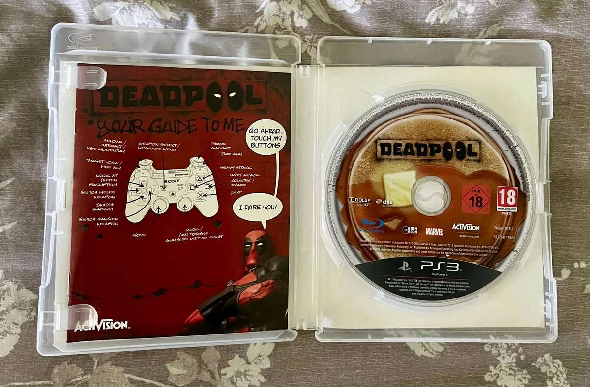 Deadpool in Very Good Condition - CIB - RARE! (PS3)