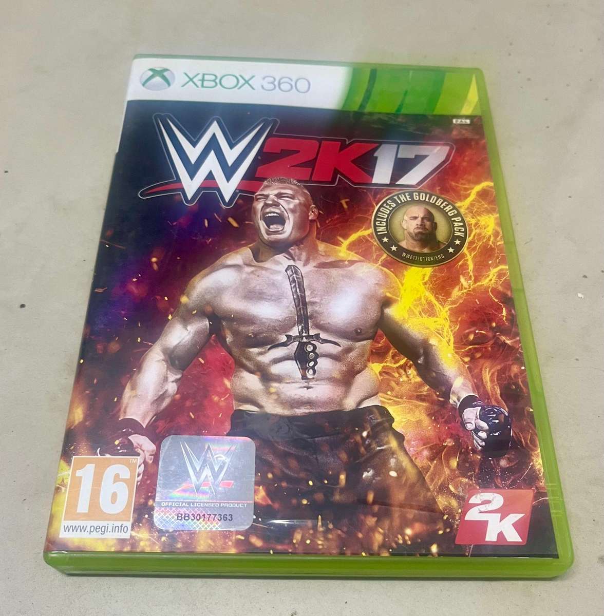 WWE 2K17 in Very Good Condition (Xbox 360)