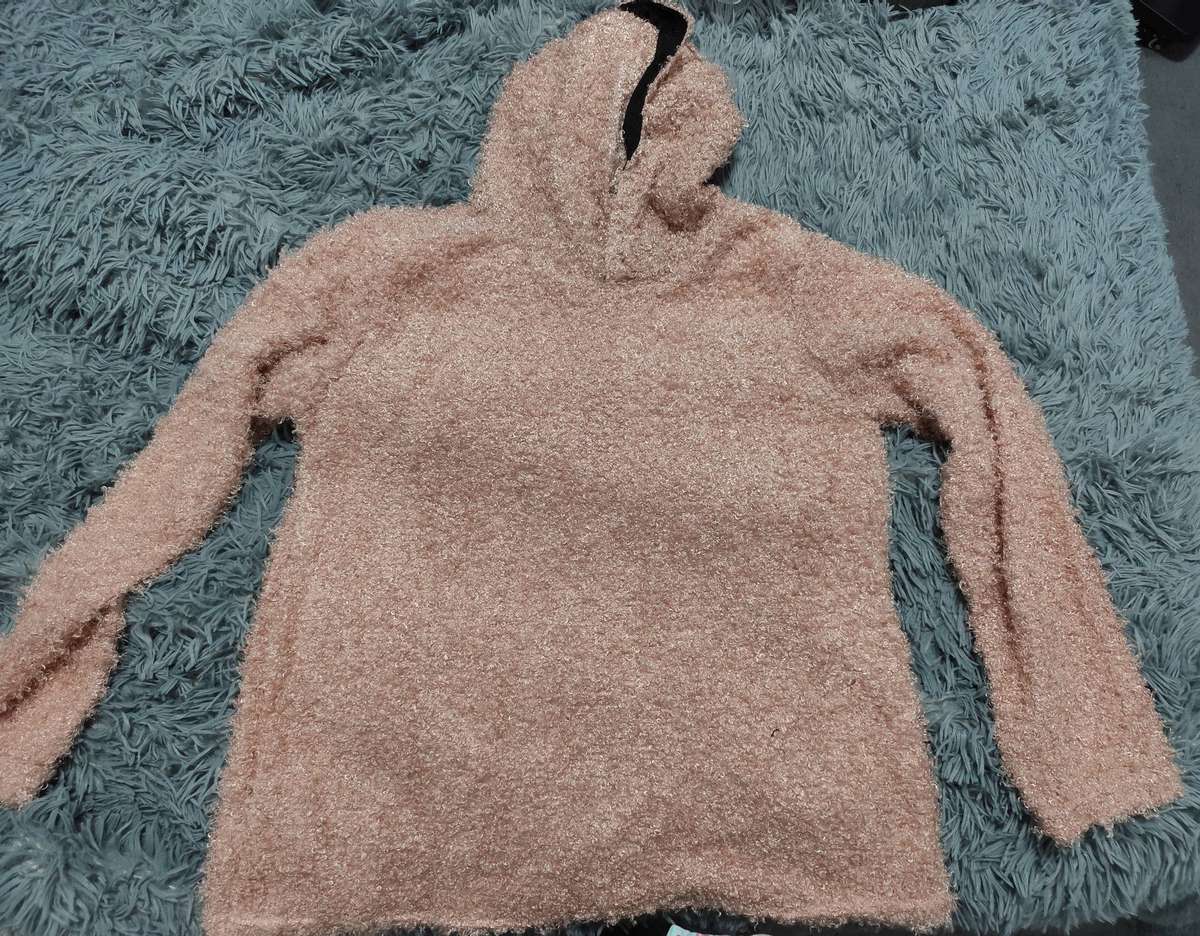 Ladies Mink Fluffy Hoody