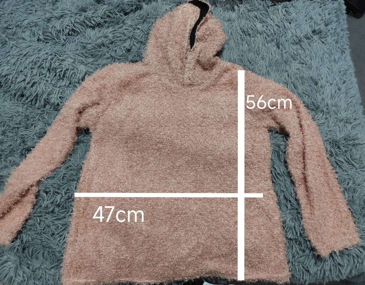 Ladies Mink Fluffy Hoody