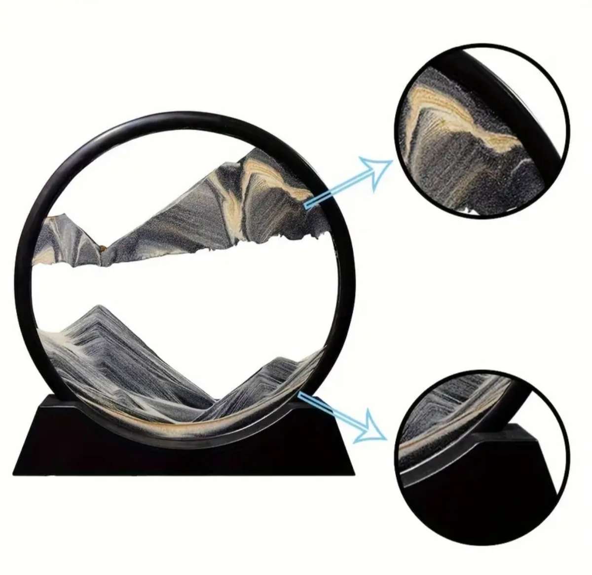 7-Inch Unique 3D Sand Art Painting - Perfect Creative Gift