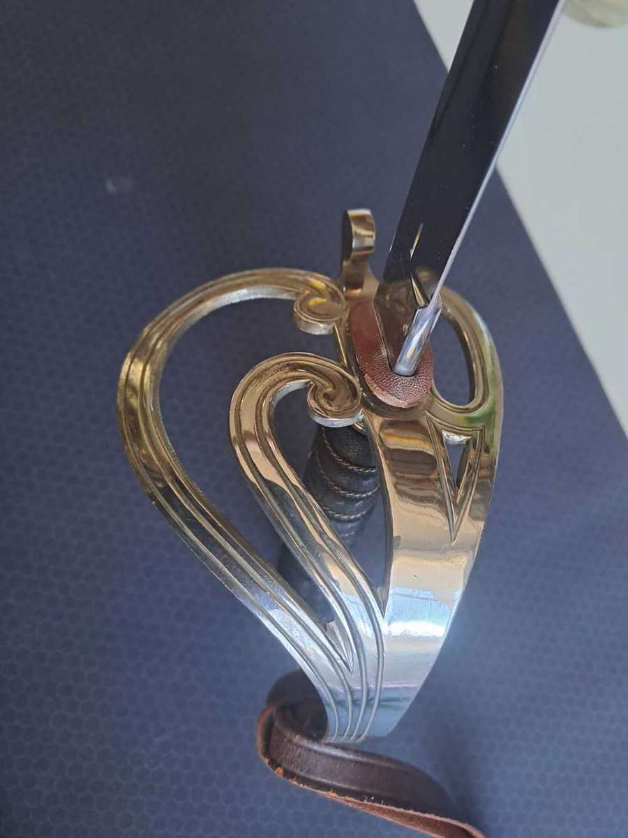 WKC SOLINGEN OFFICER SWORD WITH SCABBARD