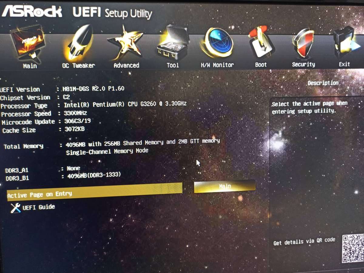 ASRock H81M-DGS Micro-ATX motherboard w/Pentium G3260 CPU & 4GB DDR3 Ram