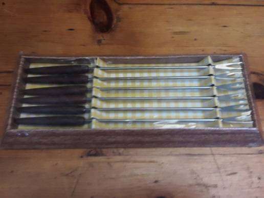 Set of 6 Fondue Forks unused