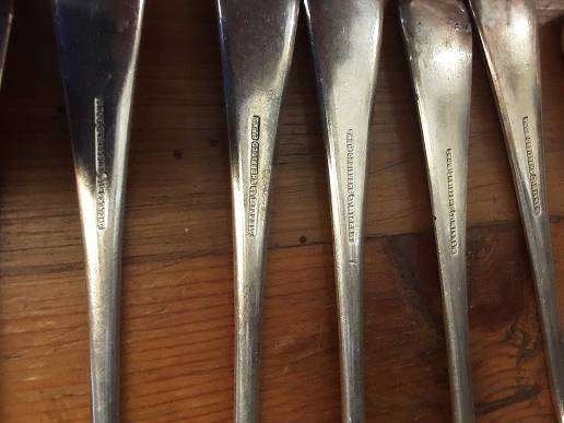 Vintage Sheffield England EPNS  Cutlery 37 piece Set with Caddie Box