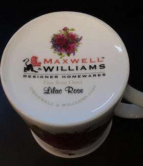 Maxwell Williams Lilac Rose Mug  10 cm