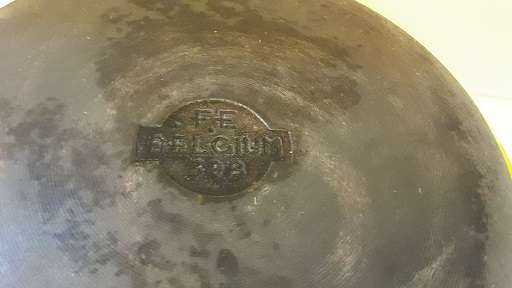 Belgium  Enamel Cassole Dish / pot  23 cm x 9 cm