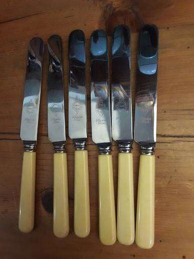 Vintage Sheffield England EPNS  Cutlery 37 piece Set with Caddie Box