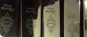 Vintage Sheffield England EPNS  Cutlery 37 piece Set with Caddie Box