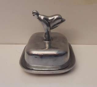 C Boyes Dish with Lid ,  10 cm x 8 cm x 8cm