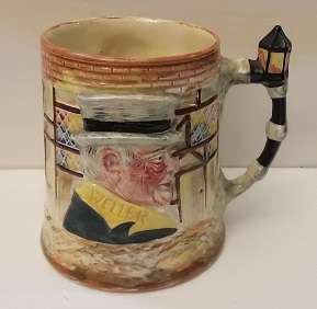 Vintage Lancaster England   Mug Weller and Sairey Gamp Rare Find! 12 cm