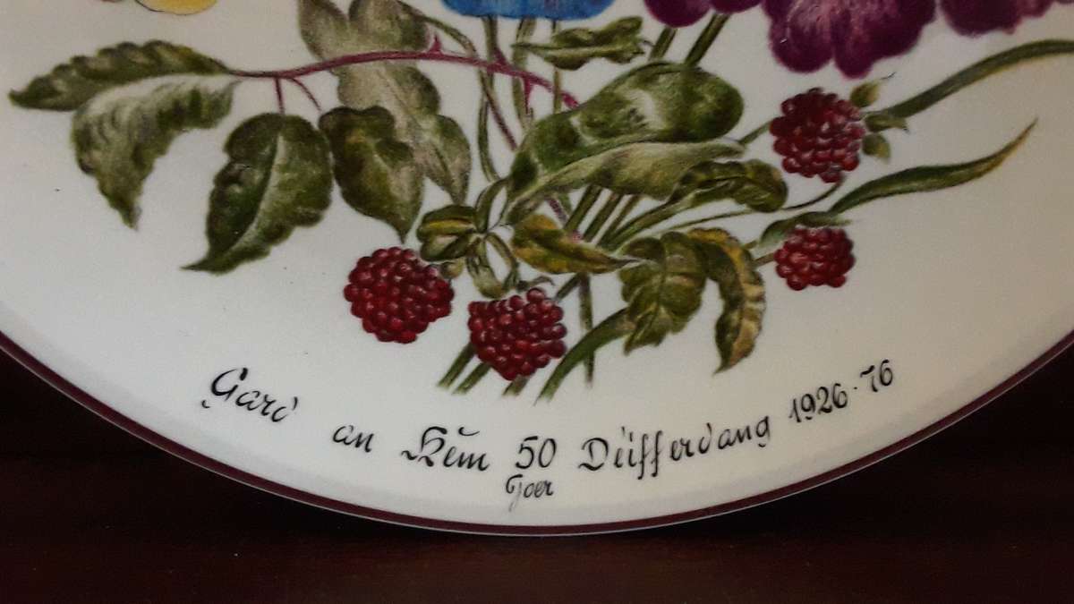 Villeroy and Boch Floral Plate 26 cm