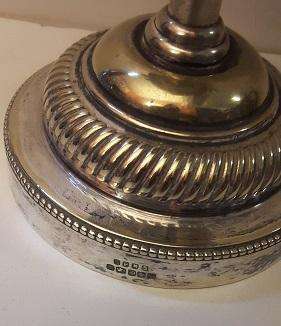 Antique EPNS Trophy / vase  engraved Cradock Institute Sports 1903 - 24 cm tall